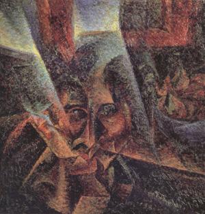 Head Light Surroundings (nn03), Umberto Boccioni